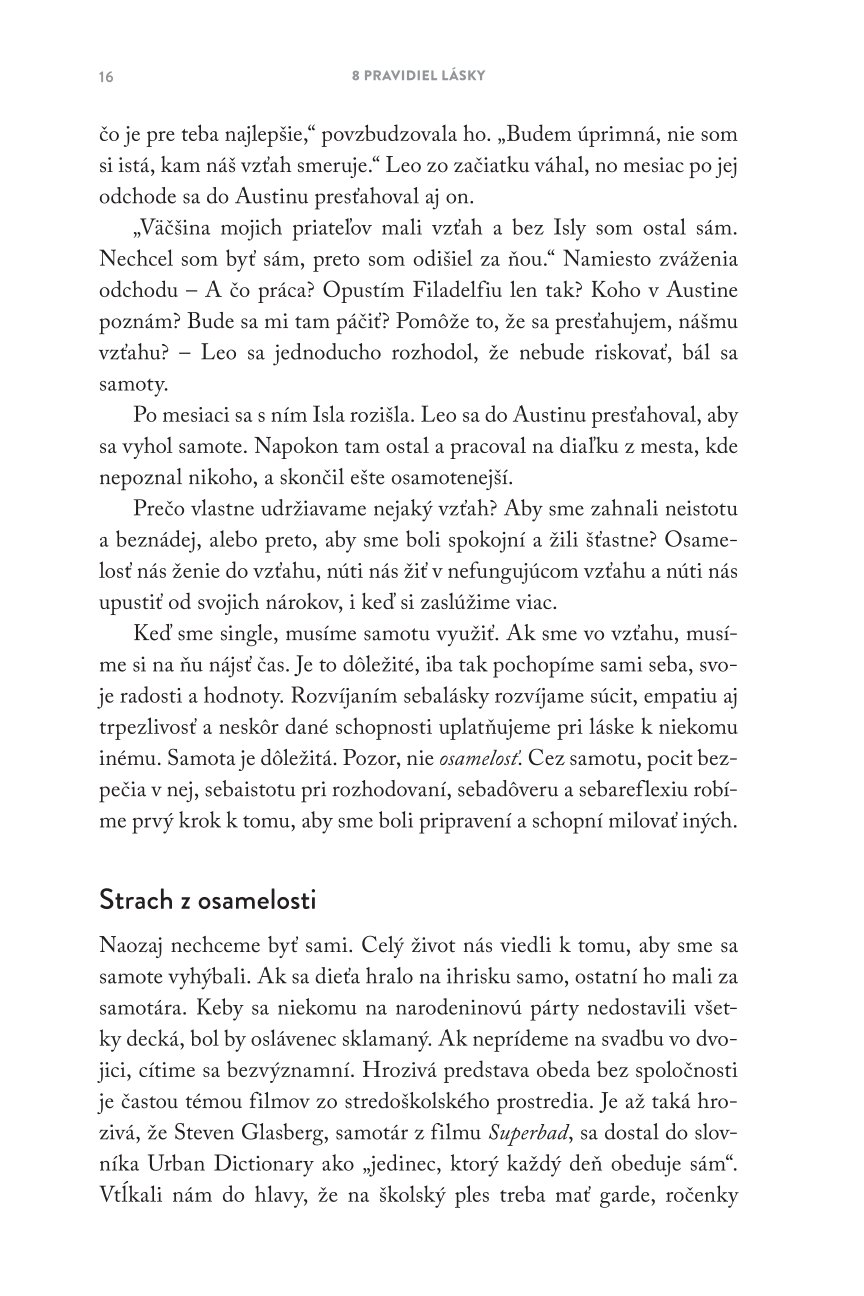8 pravidiel lásky: Ako ju nájsť, ako v nej zotrvať, ako prijať jej koniec