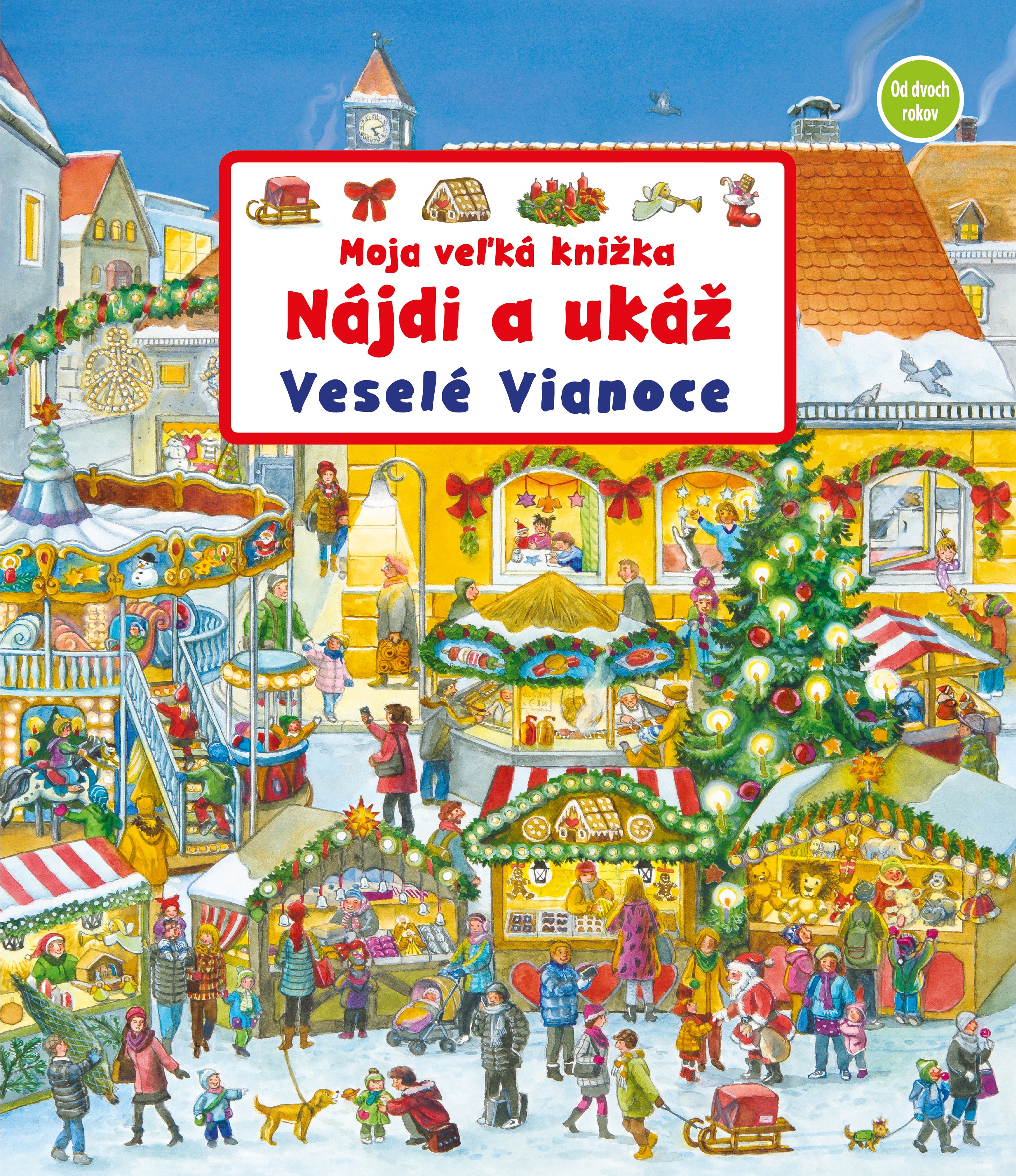 Moja veľká knižka – Nájdi a ukáž - Veselé Vianoce