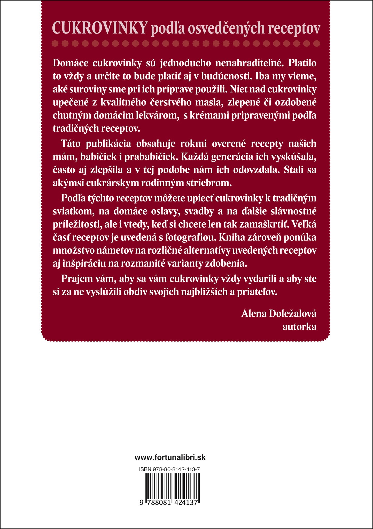 Cukrovinky podľa osvedčených receptov