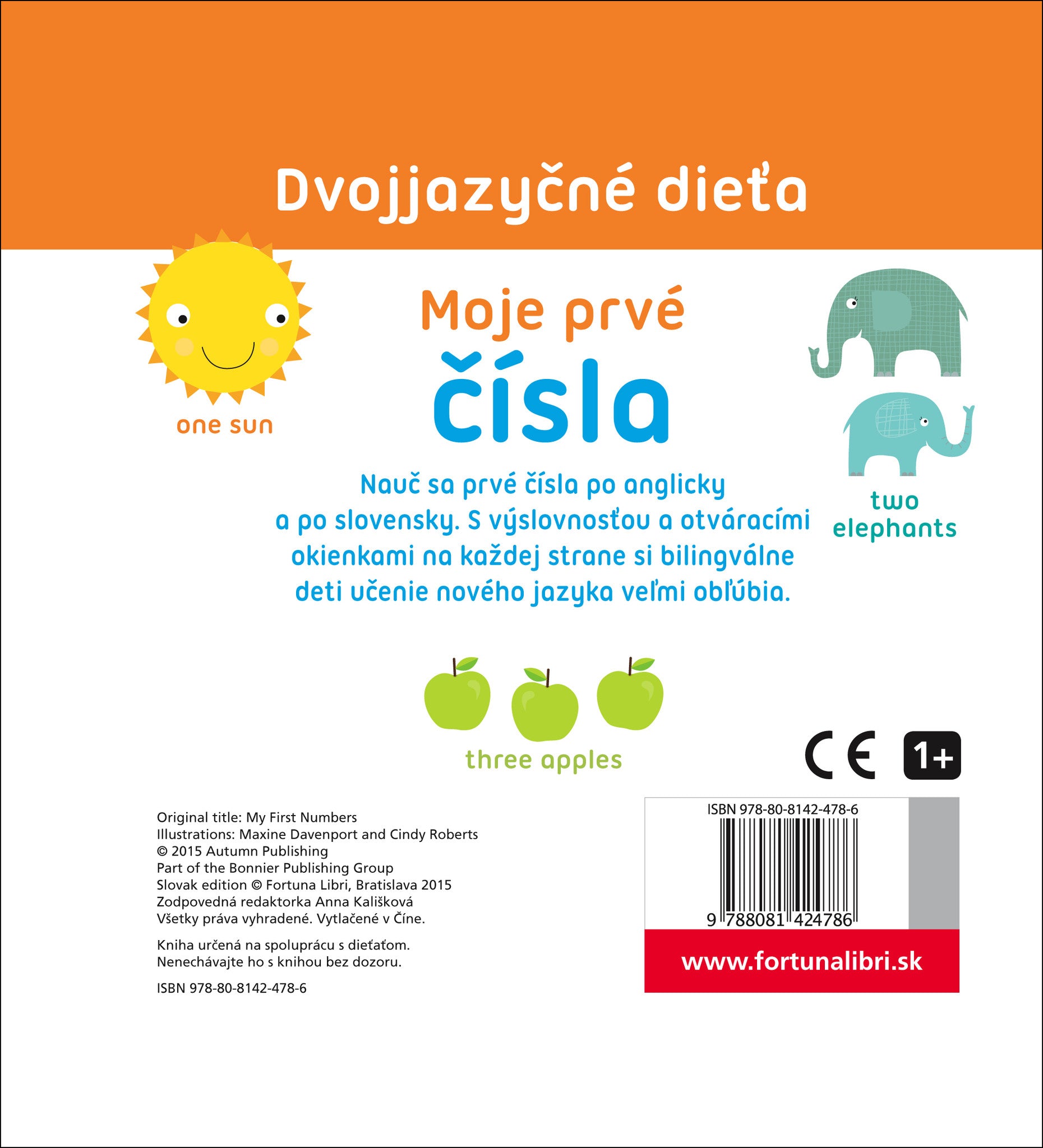 Dvojjazyčné dieťa - Moje prvé čísla