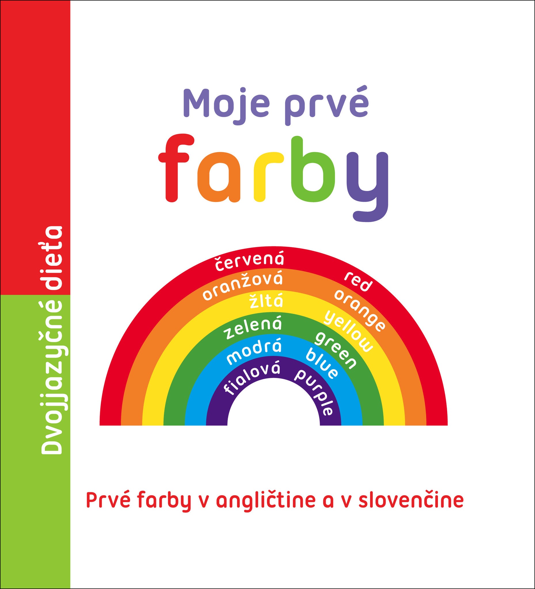 Dvojjazyčné dieťa - Moje prvé farby