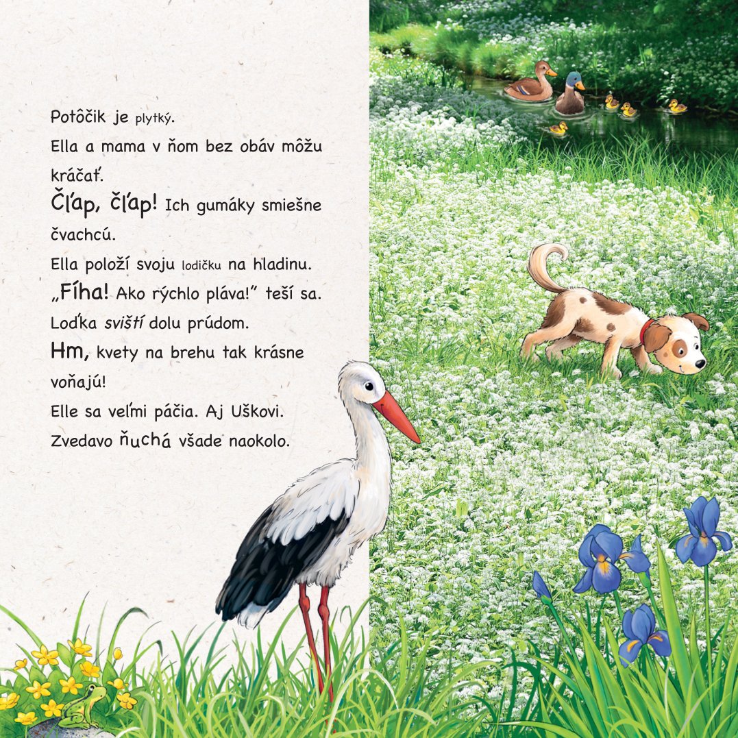 Ella objavuje svet: PRI POTÔČIKU