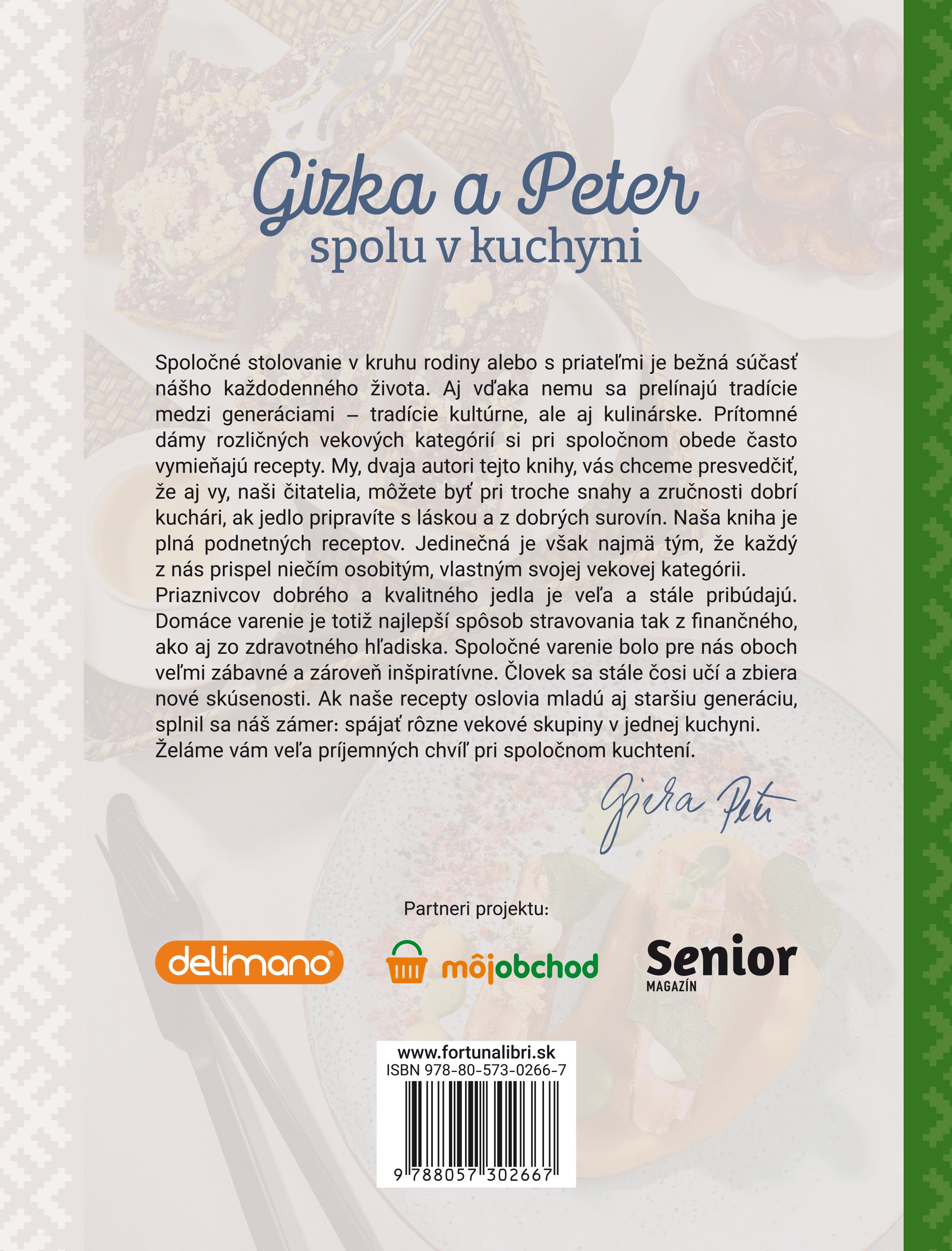 Gizka a Peter spolu v kuchyni