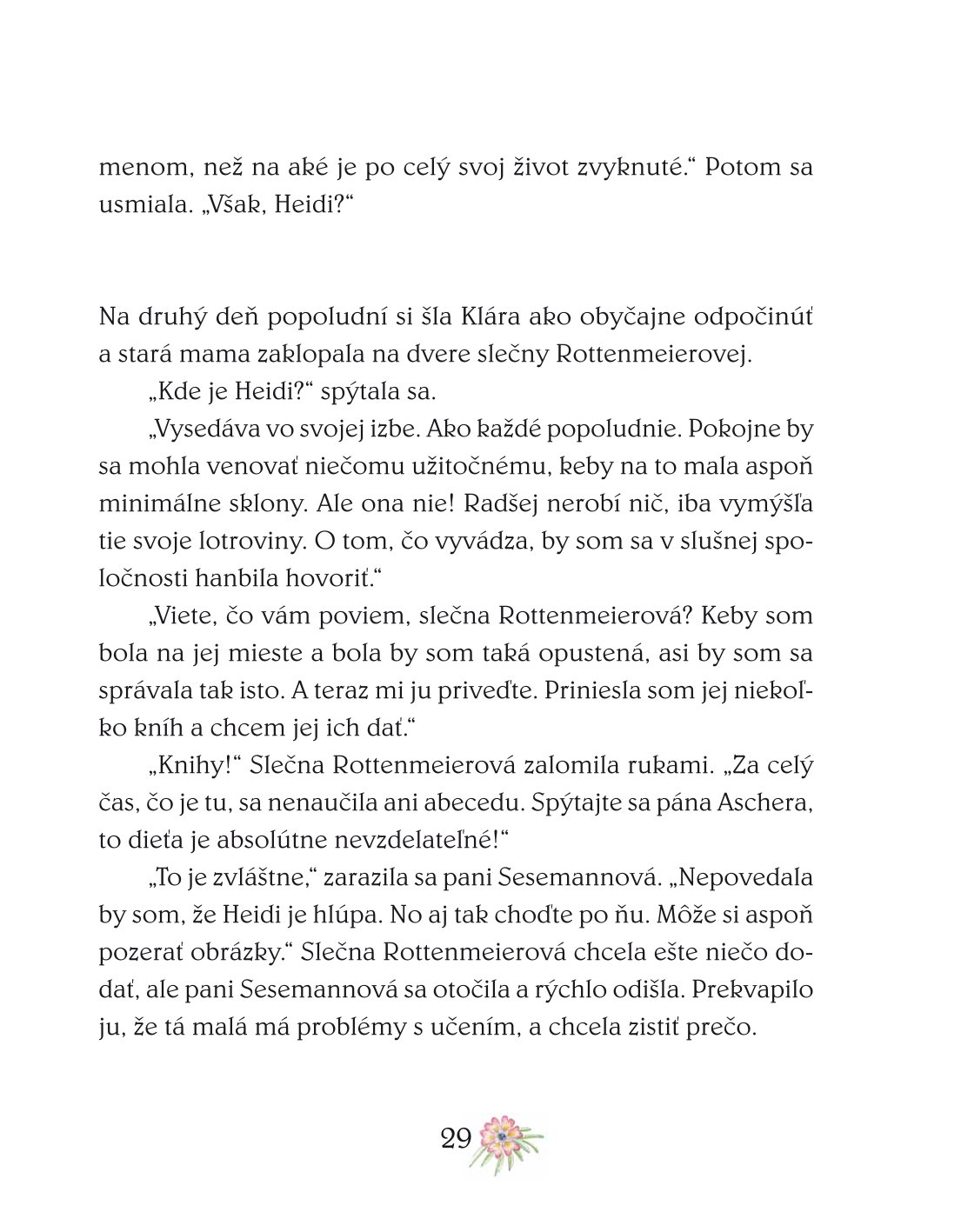 Heidi a jej priatelia