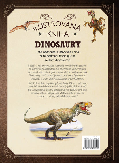 Ilustrovaná kniha DINOSAURY