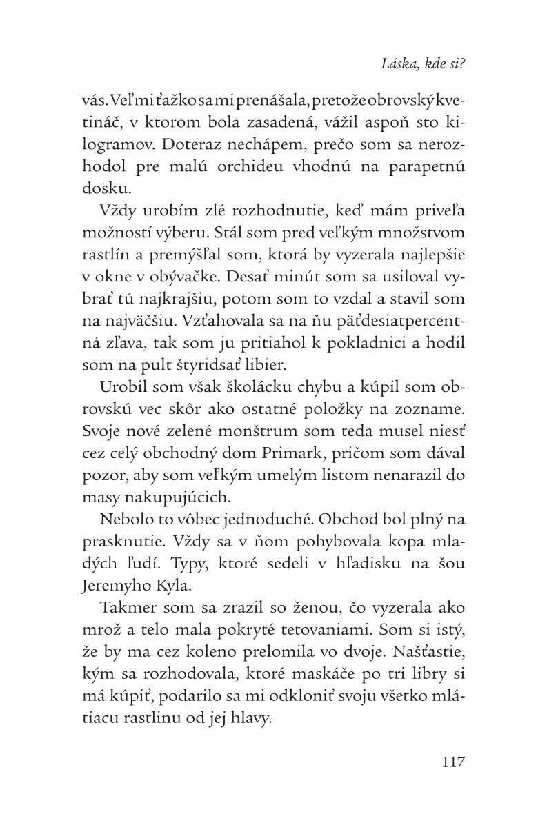 Láska, kde si?