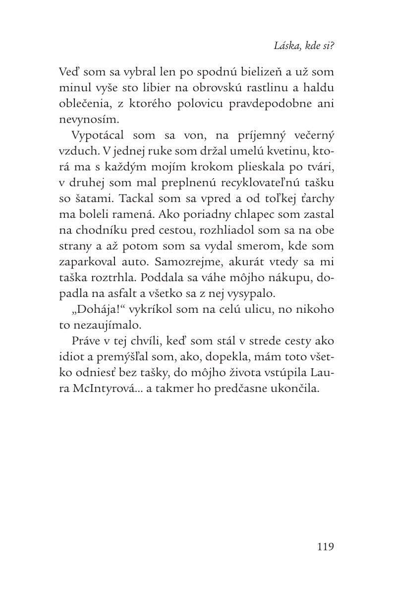 Láska, kde si?