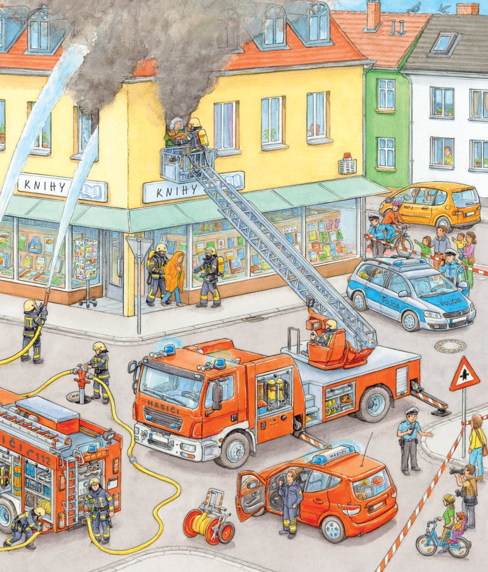 Nájdi a ukáž – Zásahové vozidlá