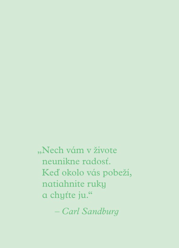 Radosť. Citáty
