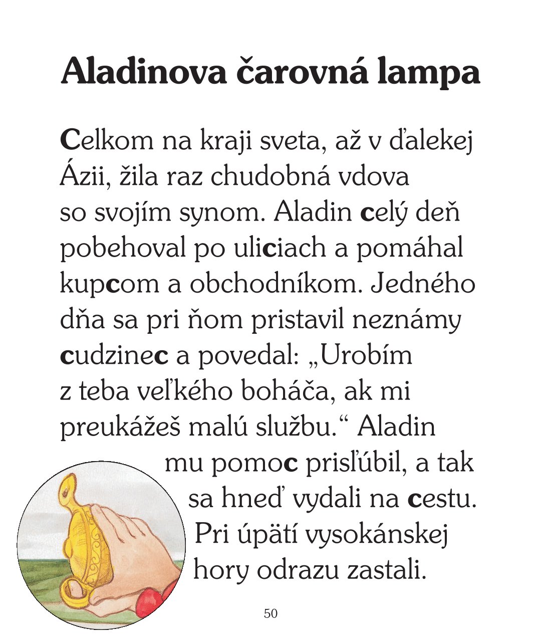Rozprávkový šlabikár  Popoluška