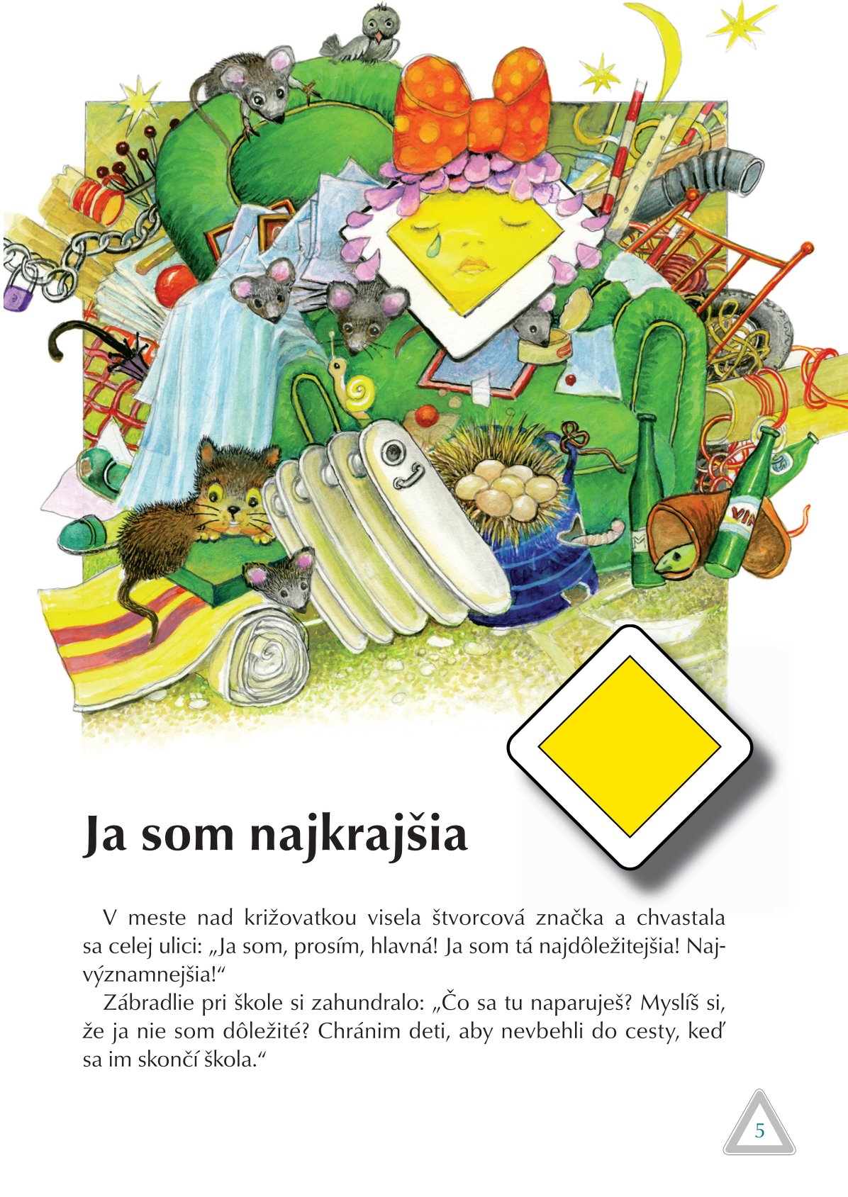 Rozprávky o dopravných značkách 1