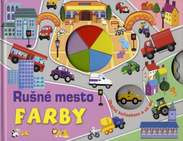 Rušné mesto - farby