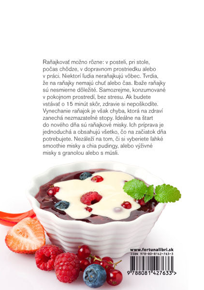 Smoothie misky a iné raňajkové dobroty