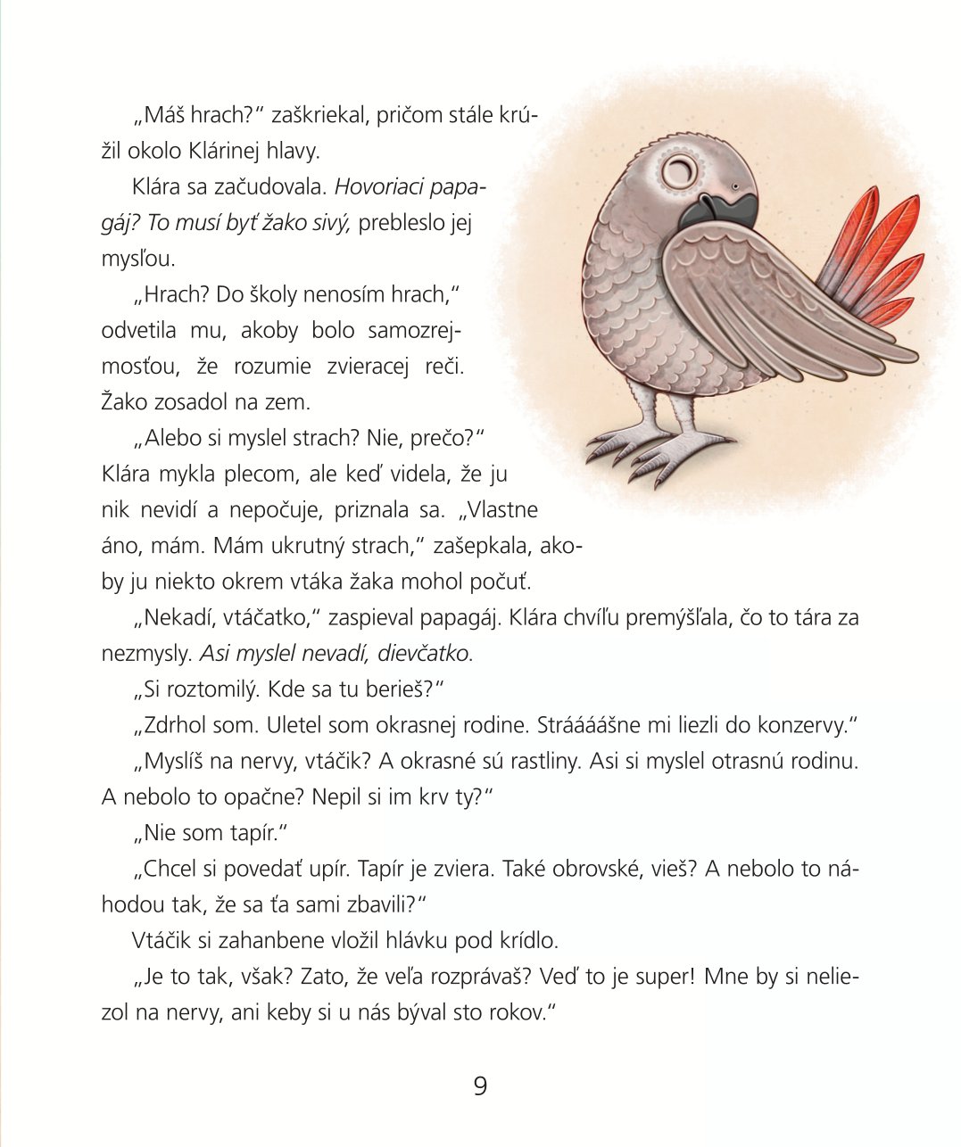 Utáraný papagáj