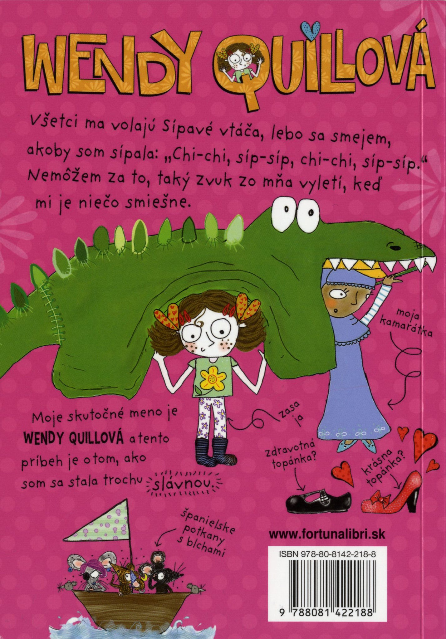 Wendy Quillová je krokodílí zadok