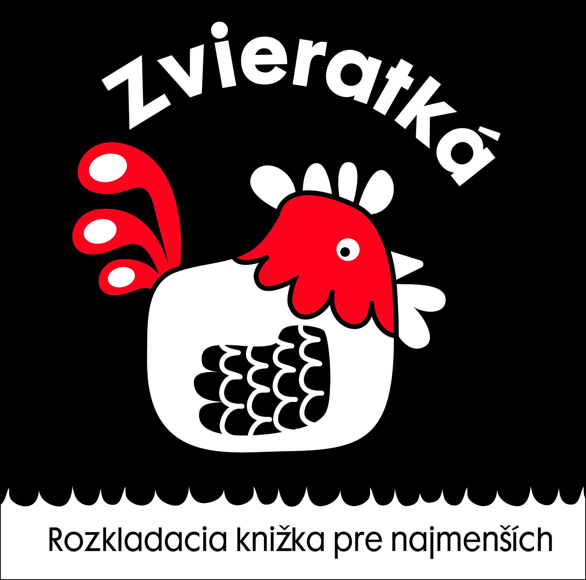 Zvieratká – Rozkladacia knižka pre najmenších